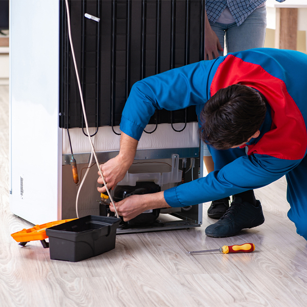 how much do you charge for refrigerator repair services in Calumet Iowa